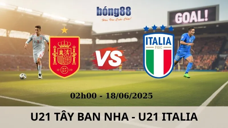 Nhận Định Bóng Đá - U21 Tây Ban Nha vs U21 Italia 18/06/2025