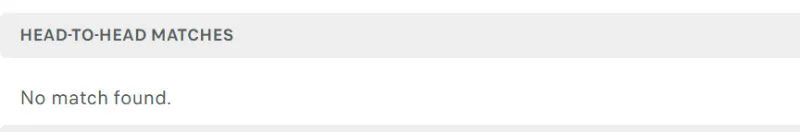 Cả 2 chưa từng gặp nhau trong quá khứ 